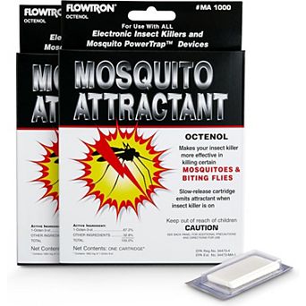 Flowtron MA-1000 Octenol Mosquito Attractant (2-Pack) for BK-15, BK-40, BK-80, MC-9000, FC-8800