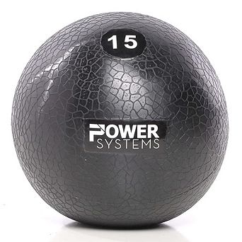 Power Systems MEGA Slam Ball Prime (15 lb), No-Bounce 10" Medicine Ball for Strength & Core Training