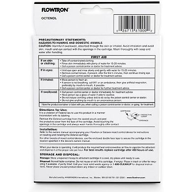 Flowtron MA-1000 Octenol Mosquito Attractant (3-Pack) for BK-15, BK-40, BK-80, MC-9000, FC-8800