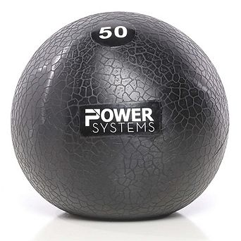 Power Systems MEGA Slam Ball Prime (50 lb), No-Bounce 10" Medicine Ball for Strength & Core Training