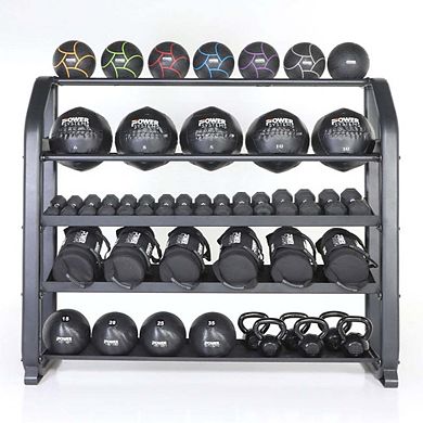 Power Systems MEGA Slam Ball Prime (45 lb), No-Bounce 10" Medicine Ball for Strength & Core Training