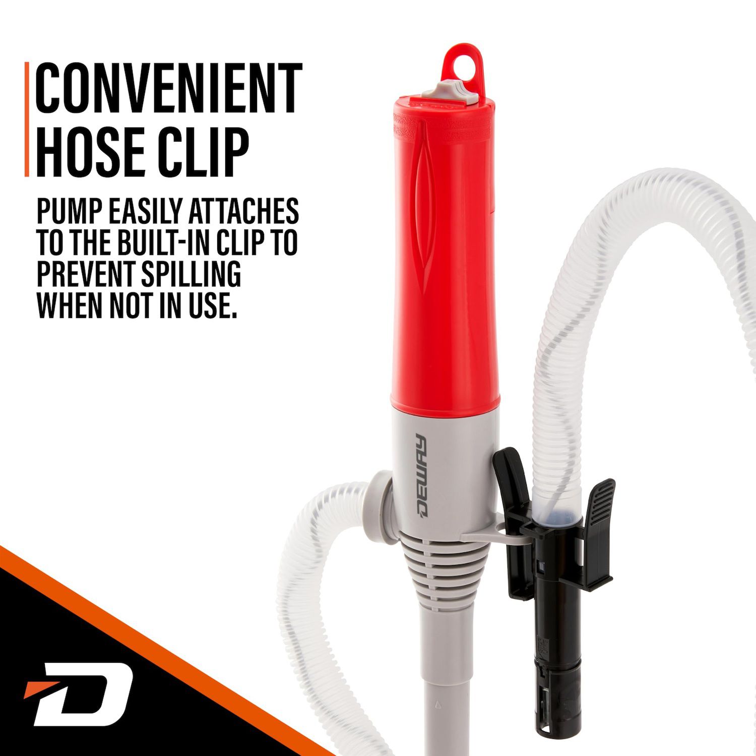 Deway Automatic Fuel Transfer Pump With Nozzle – Quick Flow Control & Auto Stop