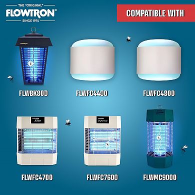 Flowtron BF-150 Replacement UV Bulb (2-Pack) for BK-80D, MC-9000, FC-4400, FC-4800, FC-4700 &FC-7600