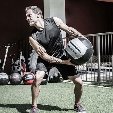 Power Systems Dynamax 14" Medicine Ball (30 lb), Soft-Shell Weighted Medicine Ball