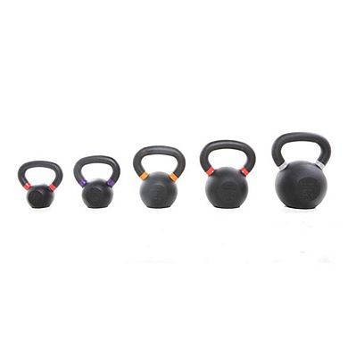 Power Systems Cast Iron Kettlebell (40 lb), Strength Training Kettlebells for Home Gym Workouts