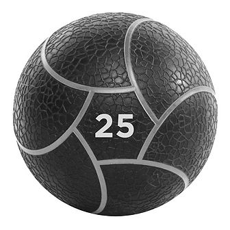 Power Systems 10" Elite Power Medicine Ball (25 lb), Durable Weighted Medicine Ball for Core