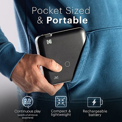 Kodak Luma 500 Full HD Smart Pico Projector with Google TV 11.0 & More