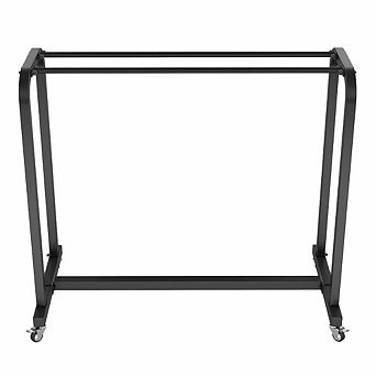 Power Systems Yoga Mat Rack - Mobile Cart Holds 60-120 Mats for Easy Storage