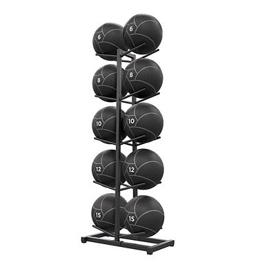Power Systems 10" Elite Power Medicine Ball (15 lb), Durable Weighted Medicine Ball for Core