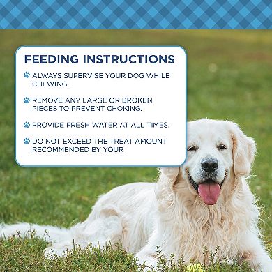 Country Living 6” Beef Trachea Dog Chews 10 Count Bag All-Natural