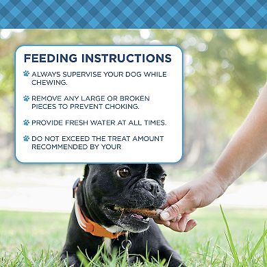 Country Living 6” Bully Sticks for Dogs Standard 10 Count Bag All-Natural