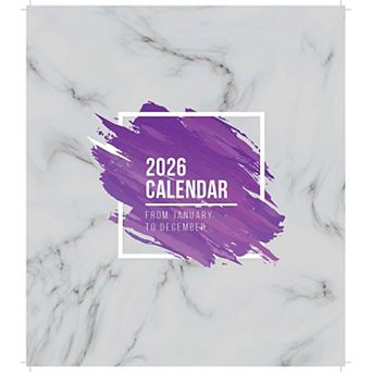 RE-FOCUS THE CREATIVE OFFICE 2026 Yearly Calendar Planner & Appointment Book, 9.5 x 10.5