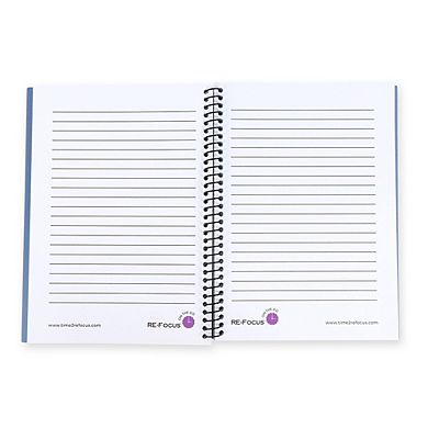 RE-FOCUS on the GO Notebook, 142 Pages, 1 Count