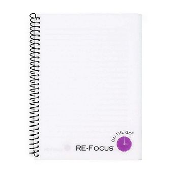 RE-FOCUS on the GO Notebook, 142 Pages, 1 Count