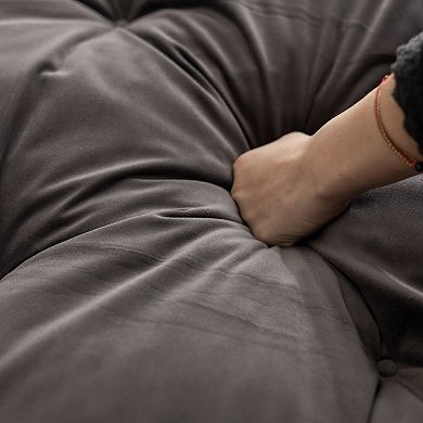 Allisandro Deluxe Washable Dog Bed Calming Fluffy Bed for Small, Medium & Large Breeds