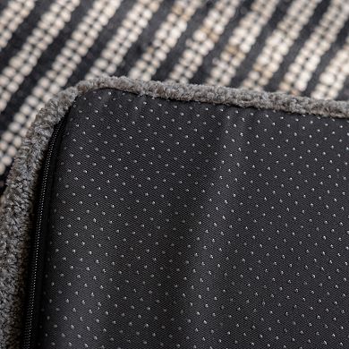 Allisandro Orthopedic Memory Foam Dog Bed, Premium Fleece Comfort with Removable Cover