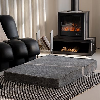 Allisandro Orthopedic Memory Foam Dog Bed, Premium Fleece Comfort with Removable Cover