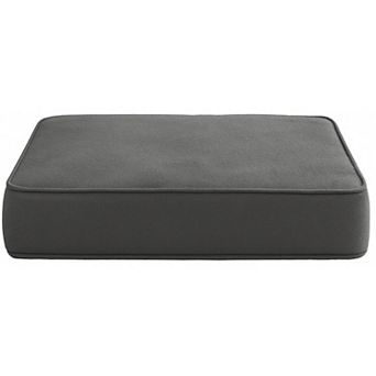 Allisandro Orthopedic Memory Foam Dog Bed, Premium Fleece Comfort with Removable Cover