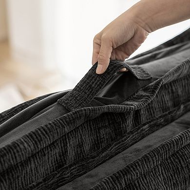 Allisandro Orthopedic Memory Foam Dog Bed for Joint Relief, Fixed Pillow and Removable Cover