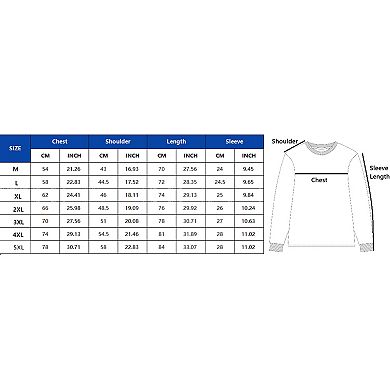 Men’s Long Sleeve Acid Wash T Shirt