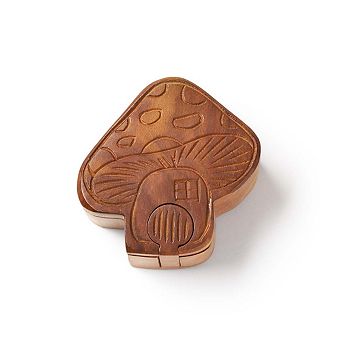Mushroom Puzzle Box - Handcrafted Sheesham Wood
