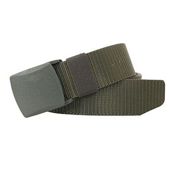 Women's Nylon Webbing Belt with Plastic Buckle