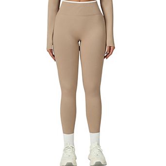 Women's High Waist Seamless Athletic Leggings with Stretch Fit and Contoured Design