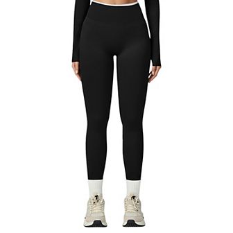 Women's High Waist Seamless Athletic Leggings with Stretch Fit and Contoured Design