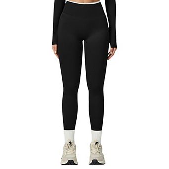 Women's High Waist Seamless Athletic Leggings with Stretch Fit and Contoured Design