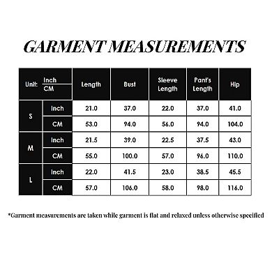 Women's Long Sleeve Button Front Top with Built-In Chest Pads and Relaxed Fit Pants Pajama Set