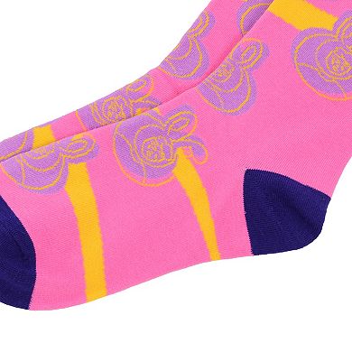 Women's Colorful Cotton Socks with Fun Cartoon Animal Patterns Breathable Soft