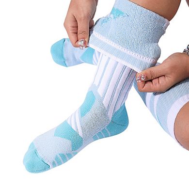 Women's Outdoor Hiking Skiing Cotton Socks Over-the-Calf Warm Breathable Performance Fit
