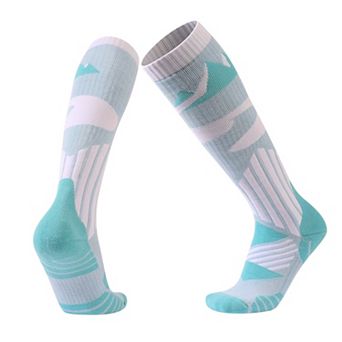 Women's Outdoor Hiking Skiing Cotton Socks Over-the-Calf Warm Breathable Performance Fit