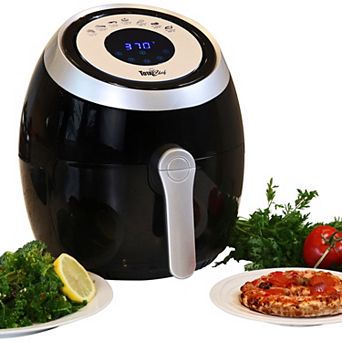Total Chef 3.8-qt Digital Electric Air Fryer With Nonstick Pan & Stainless Steel Basket