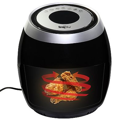 Total Chef 3.8-qt Digital Electric Air Fryer With Nonstick Pan & Stainless Steel Basket