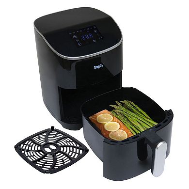 Total Chef 5-qt Digital Air Fryer With Nonstick Basket & Grill Plate