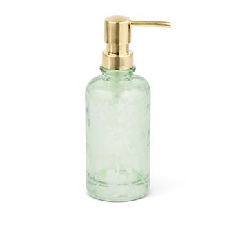 MAISON DE BASE Sage Glass Soap Dispenser
