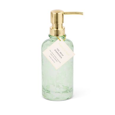 MAISON DE BASE Sage Glass Soap Dispenser