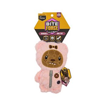 Bite Force Durable Creepy Bear Plush Pet Toy