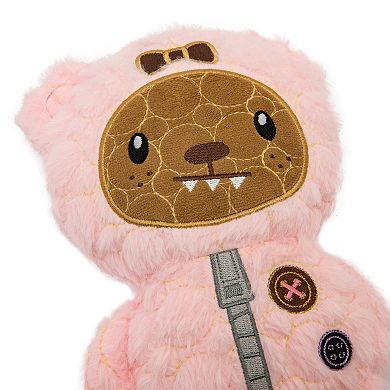 Bite Force Durable Creepy Bear Plush Pet Toy
