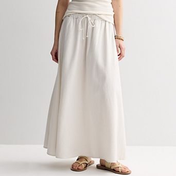 Sonoma Goods For Life® Linen Maxi Skirt