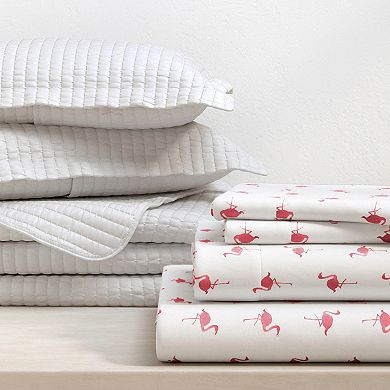Madelinen® Coastal Themed Bed in a Bag Quilt Set