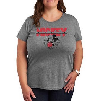 Plus Size Disney's Mickey Mouse Collegiate Graphic Tee