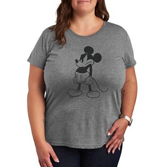 Plus Size Disney's Mickey Mouse Mad Stand Graphic Tee