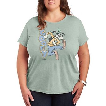 Plus Size Disney's Goofy Distressed Graphic Tee