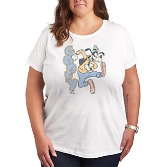 Plus Size Disney's Goofy Distressed Graphic Tee