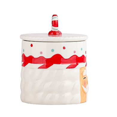 10 Strawberry Street Nutcracker Head Cookie Canister