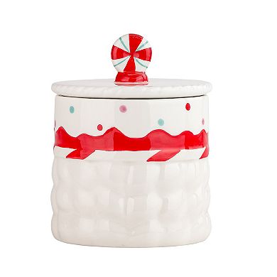 10 Strawberry Street Nutcracker Head Cookie Canister