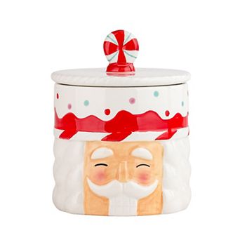 10 Strawberry Street Nutcracker Head Cookie Canister