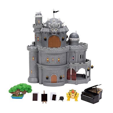 The Super Mario Galaxy Movie Deluxe Bowser Castle Playset